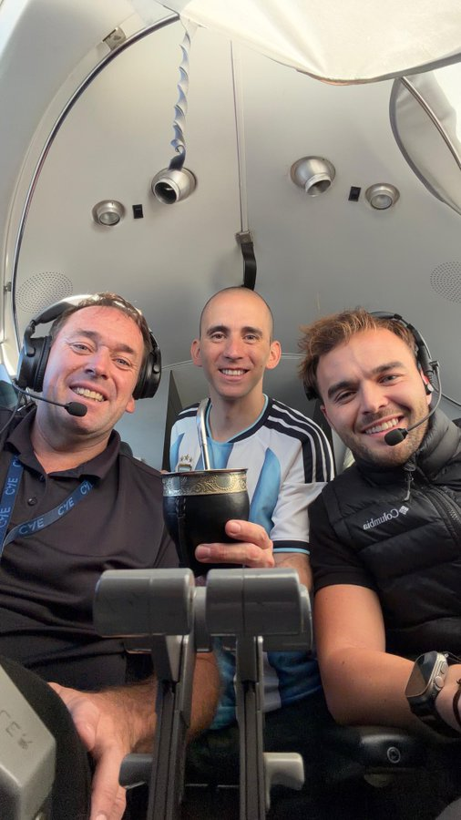 Bullrich: "Nahuel Gallo viajó desconfiando todo el viaje, no le dijeron nada, no sabía si lo traían a la Argentina, venía asustado en el avión"

Nahuel en el avión: