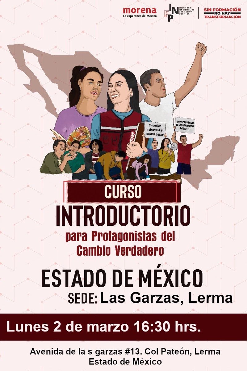 RECEEM2's tweet photo. Hoy y en próximos días tendremos curso introductorio en el Valle de Toluca, ubica tu curso más cercano y asiste. 🙌🏽 https://t.co/MzaR7EReVT