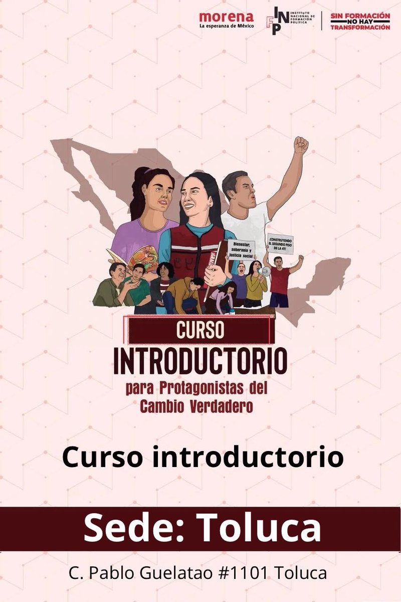 RECEEM2's tweet photo. Hoy y en próximos días tendremos curso introductorio en el Valle de Toluca, ubica tu curso más cercano y asiste. 🙌🏽 https://t.co/MzaR7EReVT