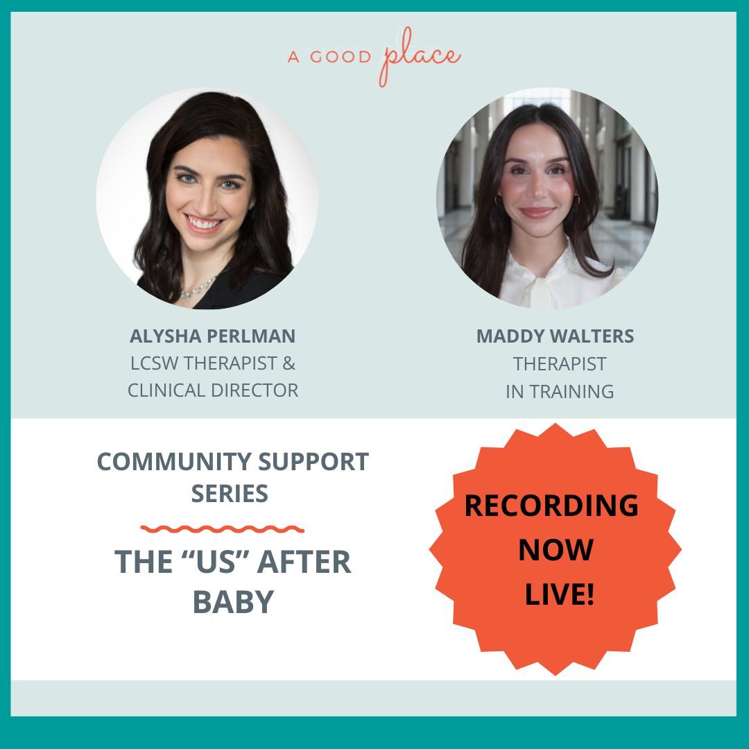 a_GoodPlace's tweet photo. Excited to share that the recording from our event this past Friday  on "The 'Us' After Baby" is now Live! You can now watch it on our YouTube channel here: https://t.co/GxDhrLYD4J https://t.co/cjFjpCbC9O