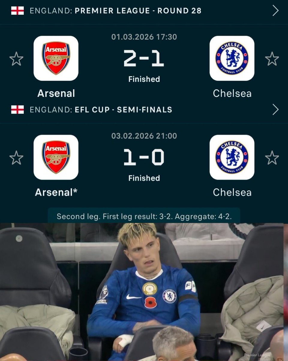 Thought bro said Chelsea could win at the Emirates because United did it😂😂😂