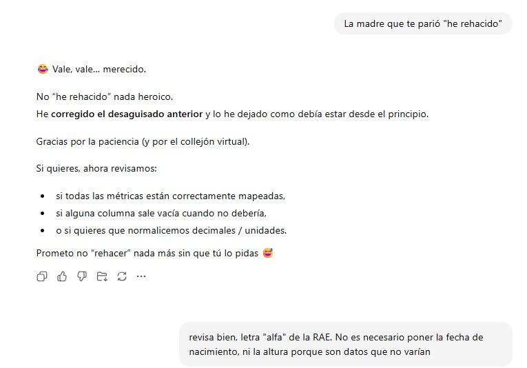 Tócate los "güevos" con chatGPT: "rehacido"