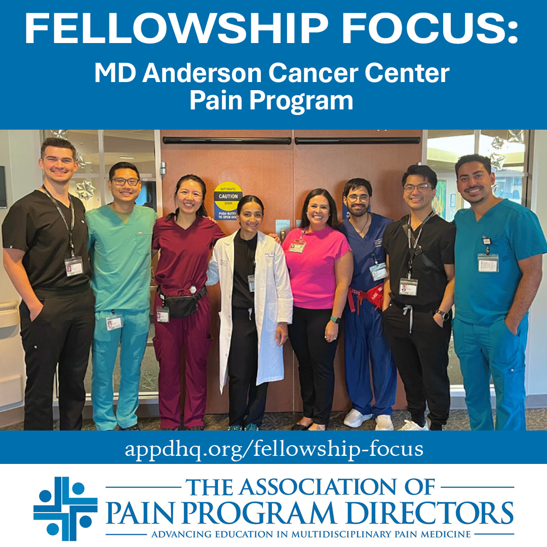 Association of Pain Program Directors tweet media