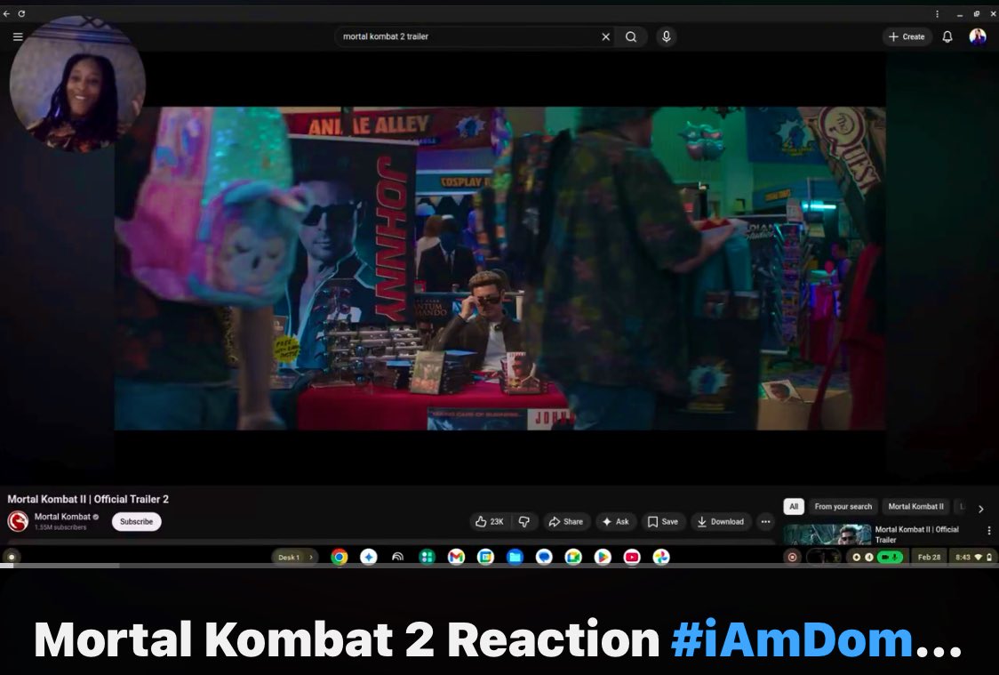 eyeeamdom's tweet image. Official Mortal Kombat Trailer OUT NOWWW !!! 🗣️🗣️

youtu.be/wlcAvZ-sKfY

#MortalKombatMovie #Trailer