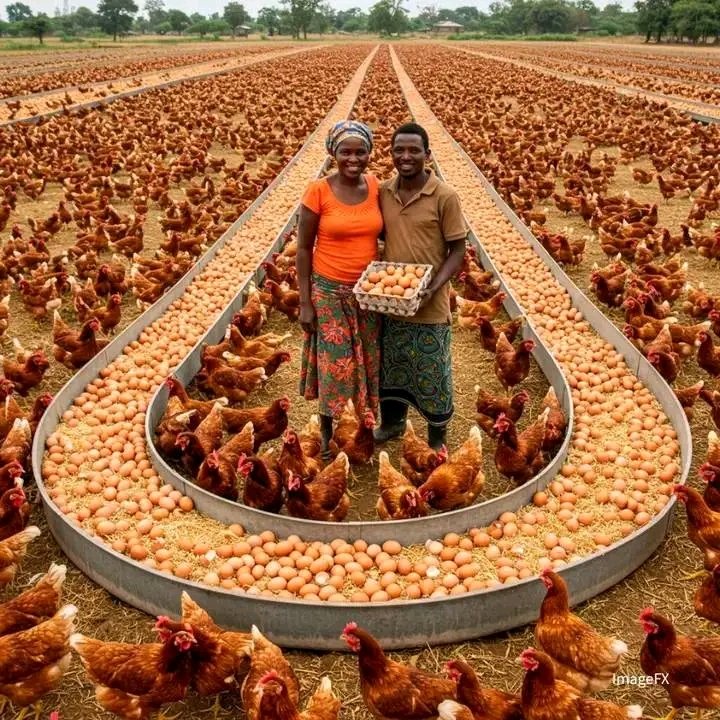 Agriculturenott's tweet photo. Make money by layer chickens farming.🤑 Invest now https://t.co/BIAYjZzms1