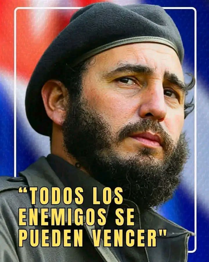 El pensamiento de nuestro Comandante en Jefe  estará presente siempre,  guiando los pasos de la Revolución #LasTunas #PorLasTunasLaVictoria #SíSePuede #PorUn26EnEl26