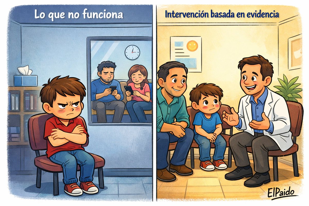 La mayoría de los niños y adolescentes con conductas disruptivas no necesitan “más terapia individual”. Necesitan intervenciones estructuradas, basadas en evidencia, donde los padres son el eje del tratamiento.

Un artículo especial publicado en el Journal of the Korean Academy