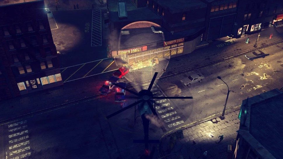 Just_Mironoff's tweet photo. На выходных позалипал в The Precinct,  занесли вайб первых GTA и Полицейской академии, саундтрек в поряде, с сюжетом все в принципе было понятно с первых минут игры https://t.co/rjUyosiL0z