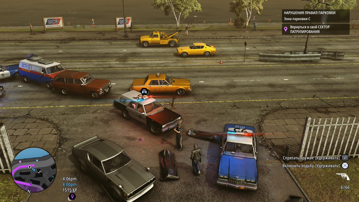 Just_Mironoff's tweet photo. На выходных позалипал в The Precinct,  занесли вайб первых GTA и Полицейской академии, саундтрек в поряде, с сюжетом все в принципе было понятно с первых минут игры https://t.co/rjUyosiL0z