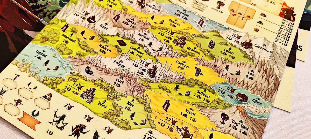 2d6Magazine's tweet photo. 📢Reseña👇
Héroes: Escribe y Conquista, fantasía épica y mayorías militares en formato roll & write, un juego publicado por @EclipseEditoria
https://t.co/rdkcQGWxQn
#juegos #juegosdemesa #rollandwrite #fantasia https://t.co/hm1en0yZpW
