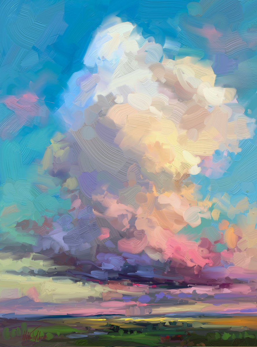 MikkoTyllinen's tweet image. ~ Cloudy day ~
Digital oil painting