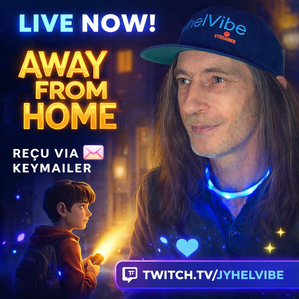 JyhelVibe's tweet photo. 🏠✨ LIVE NOW !
On découvre Away From Home reçu via Keymailer 💌
Merci pour la clé 🙏
On part explorer cette aventure intrigante ensemble 👀
🔵 https://t.co/tszNzyukBH
#Twitch #IndieGame #AwayFromHome #JyhelVibe #Ad https://t.co/YzCDYqTZ9u