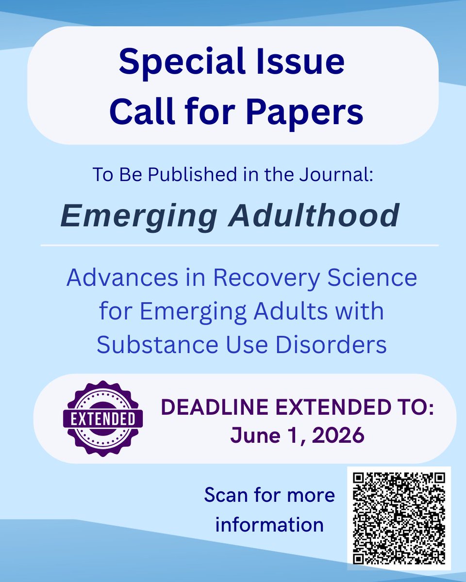 Collab Hub for Emerging Adult Recovery Research tweet media