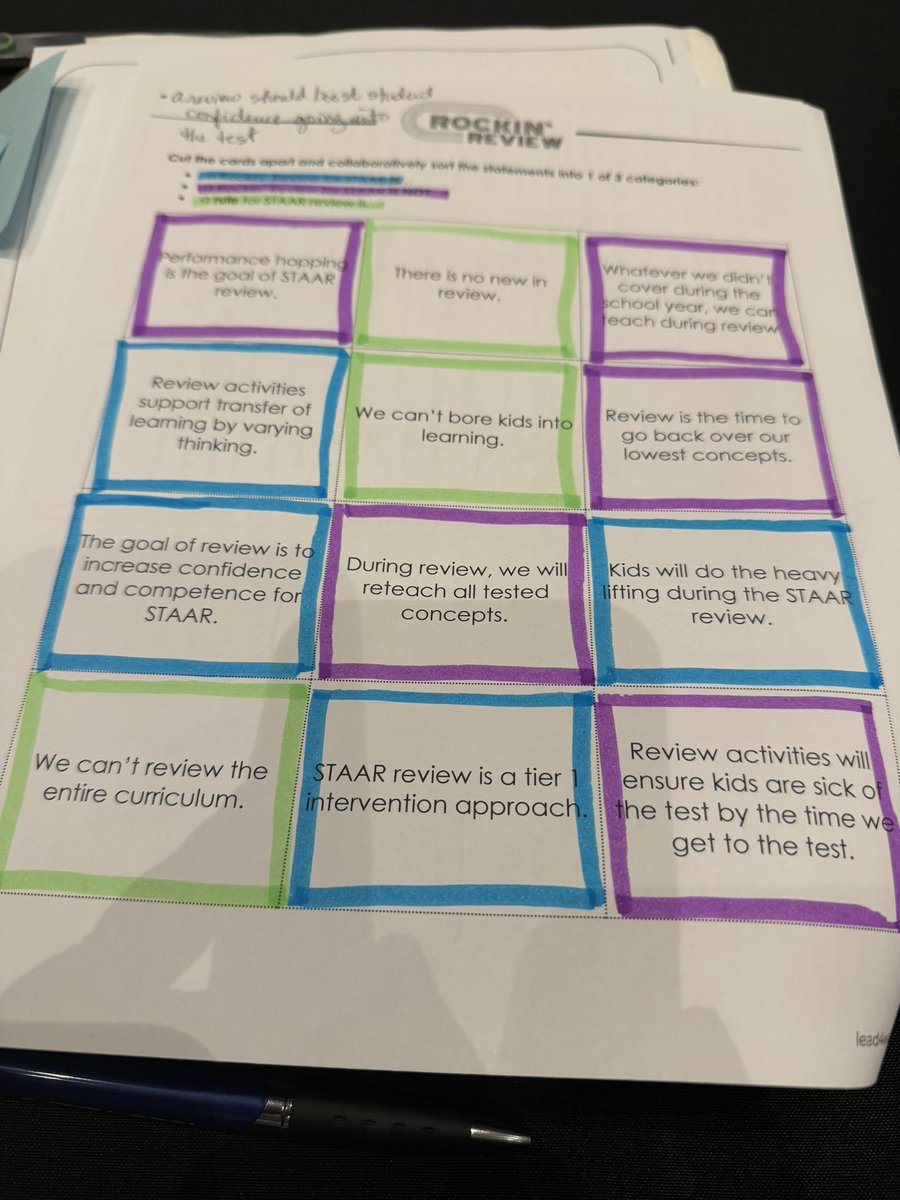 genevie79cr's tweet photo. Prioritize and leverage the most assessed standards during your STAAR review. Engage students and ensure they are doing the cognitive lift! #review2026 #lead4ward @lead4ward @stephanieLCZ #rockinreview https://t.co/VjeHeYYJ7s