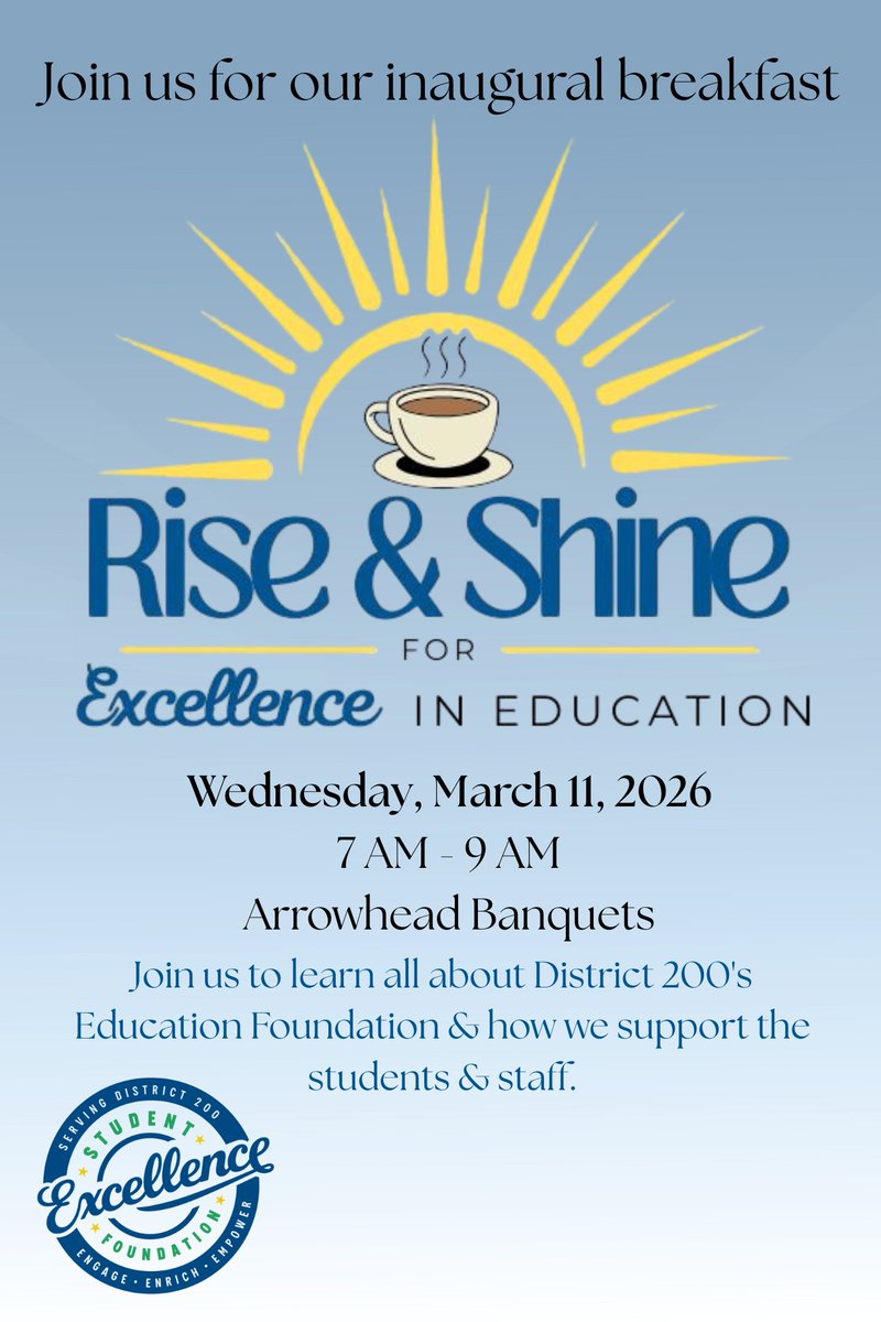 Student Excellence Foundation tweet media