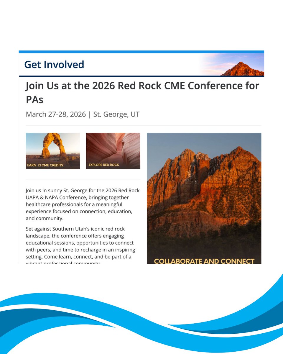 Utah Academy of PAs tweet media