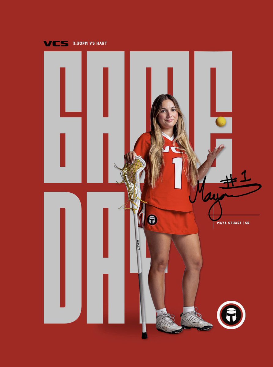 VCSAthletics's tweet photo. IT’S GAME DAY
VCS Girls Lacrosse is home against Hart today!

Go Crusaders! https://t.co/C1yJ6t7wVE