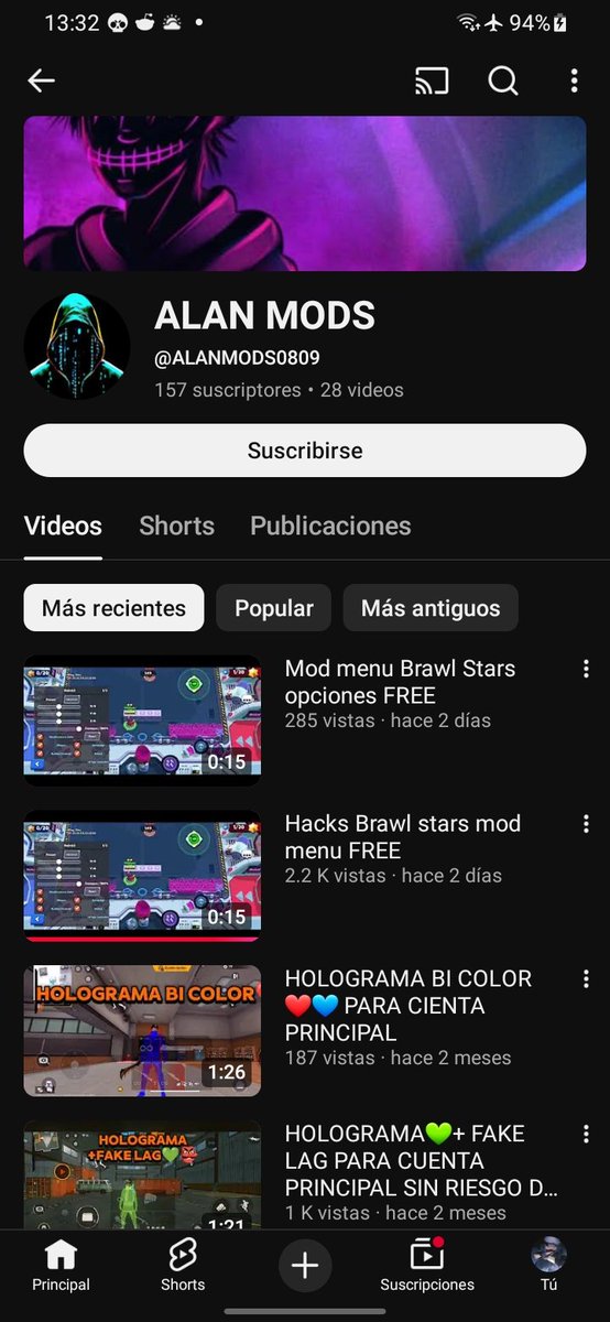 adrianoBus62726's tweet photo. @BrawlStars @TreborOP @iKaoss11 @GuilleVGX @Dani_Supercell puedes ayudar a reportar esta cuenta que esta promocionando Hacks totalmente gratis. Me salio en recomendados y tiene más videos en su canal https://t.co/VLYH7xWR1l porfavor ayuden a reportar el canal 🙏 https://t.co/WH8rZQTxat