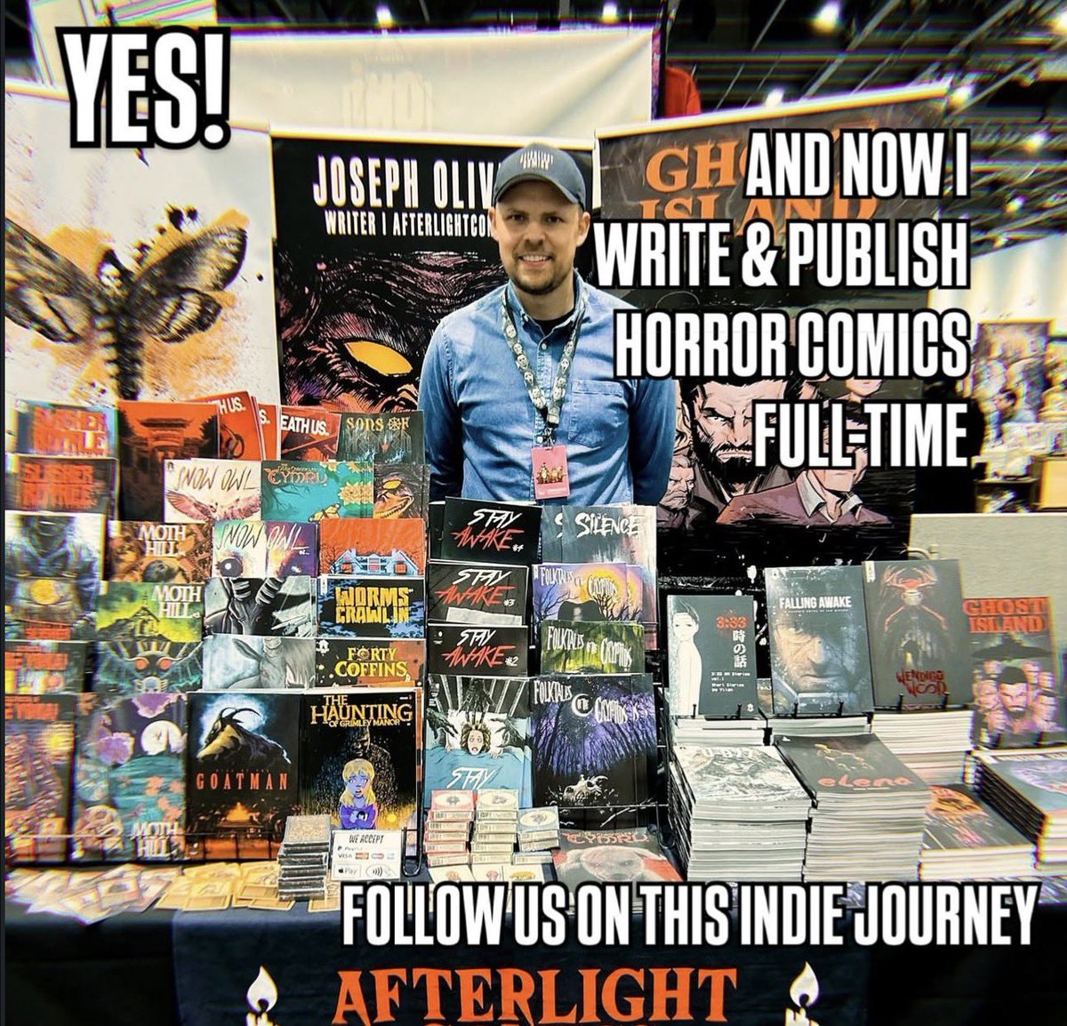 AfterLight Comics🕯 - A Horror Comics Publisher tweet media