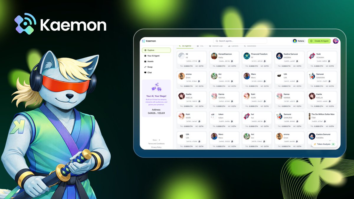 Kaemon ⚔️ AI x DeFi tweet media