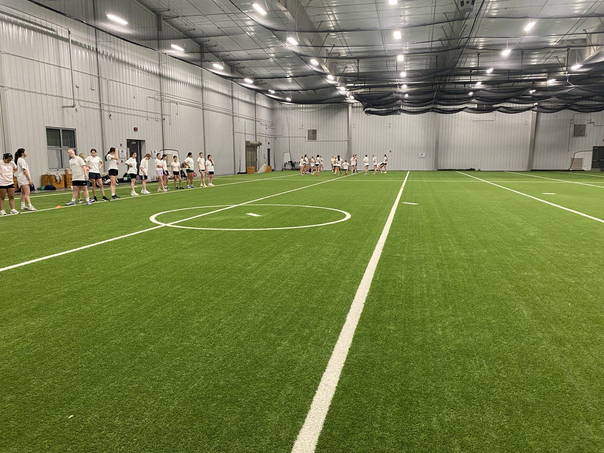 Derby_soccer's tweet photo. Soccer Season has begun. We got started this morning with a Beep Test and a little workout!! 🐾⚽️���� https://t.co/23EjXdJrBu