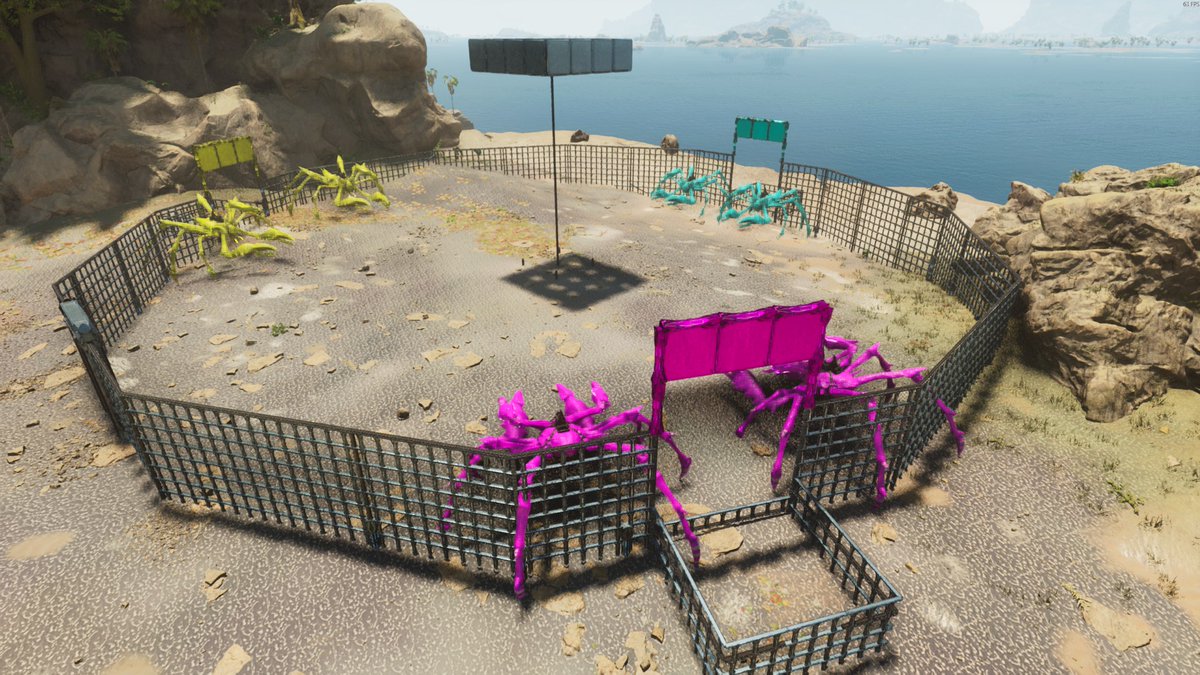 Lemuria_Island's tweet photo. Hungry Hungry Karkinos -
3 teams, 1 mission. Get the highest amount of Ovis in your pen as possible.
https://t.co/Ik8lGfuEP9
#ark 
#gaming 
#dinosaur 
#cluster 
#videogame https://t.co/k4jDehflc8