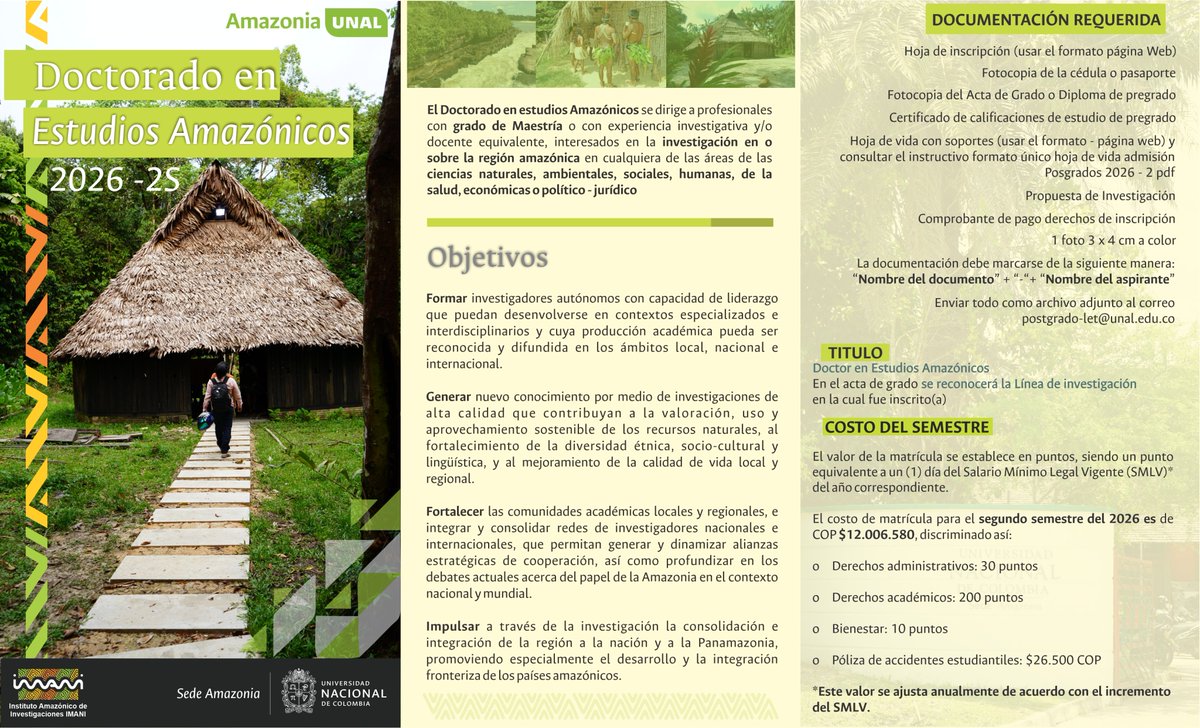 Sede Amazonia UNAL tweet media