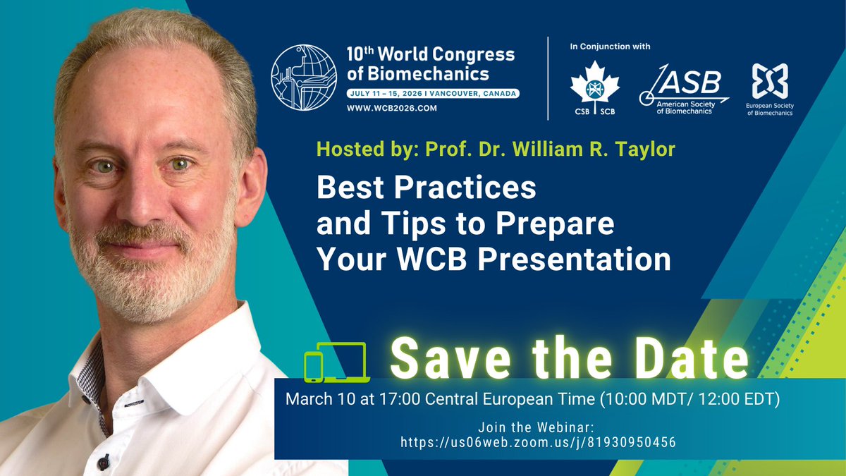 Canadian Society for Biomechanics tweet media