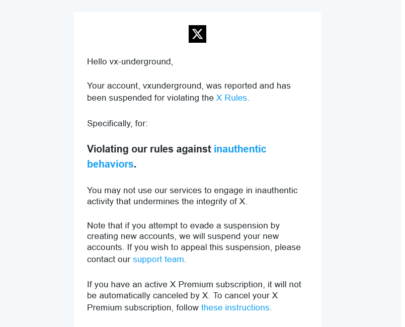 vx-underground tweet media