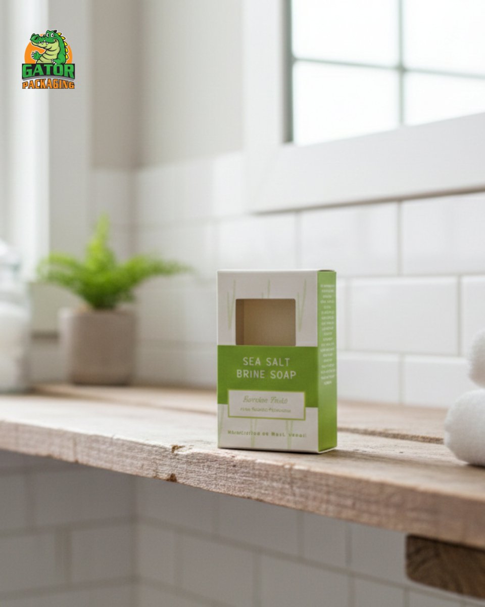 GatorPackaging's tweet image. These Window Tuck Boxes are made for brands that value clean and effective packaging.

#WindowPackaging #TuckEndBox #SoapPackaging #SkincarePackaging #gatorpackaging