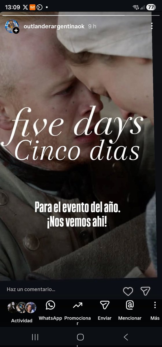 Outlander Argentina Encuentros 🇦🇷🏴󠁧󠁢󠁳󠁣󠁴󠁿 tweet media
