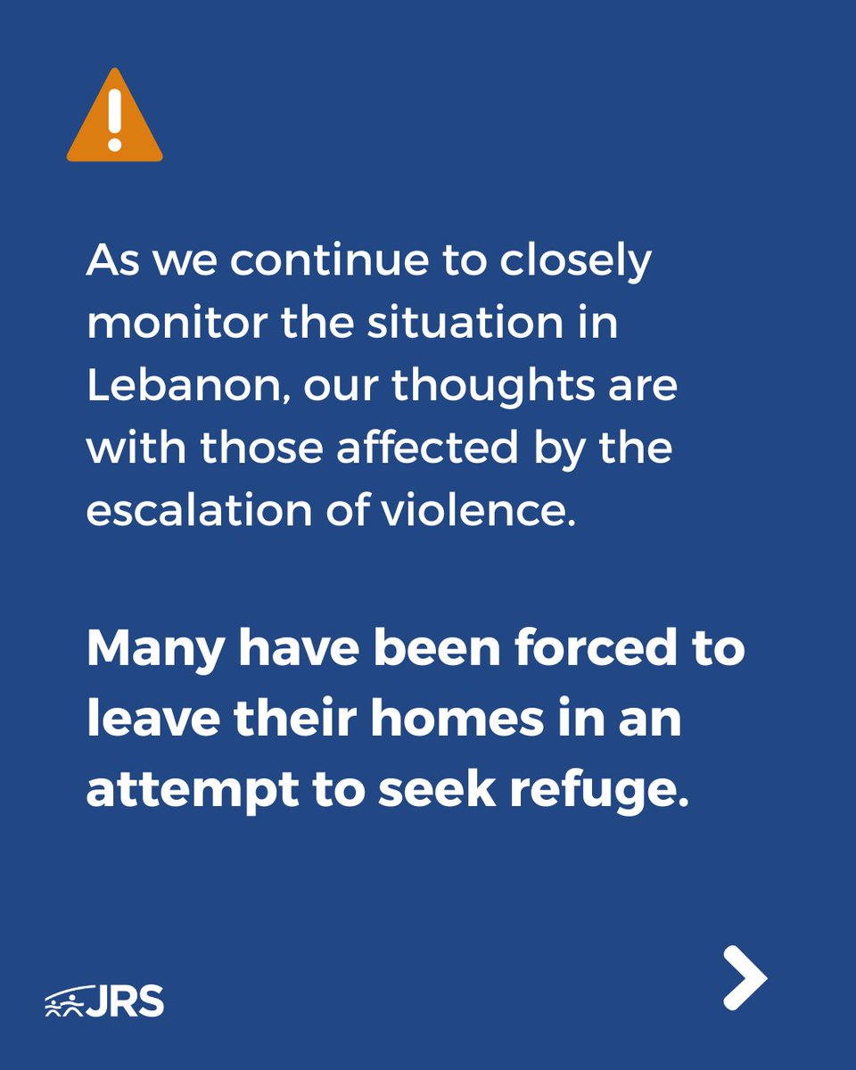 Jesuit Refugee Service - MENA tweet media