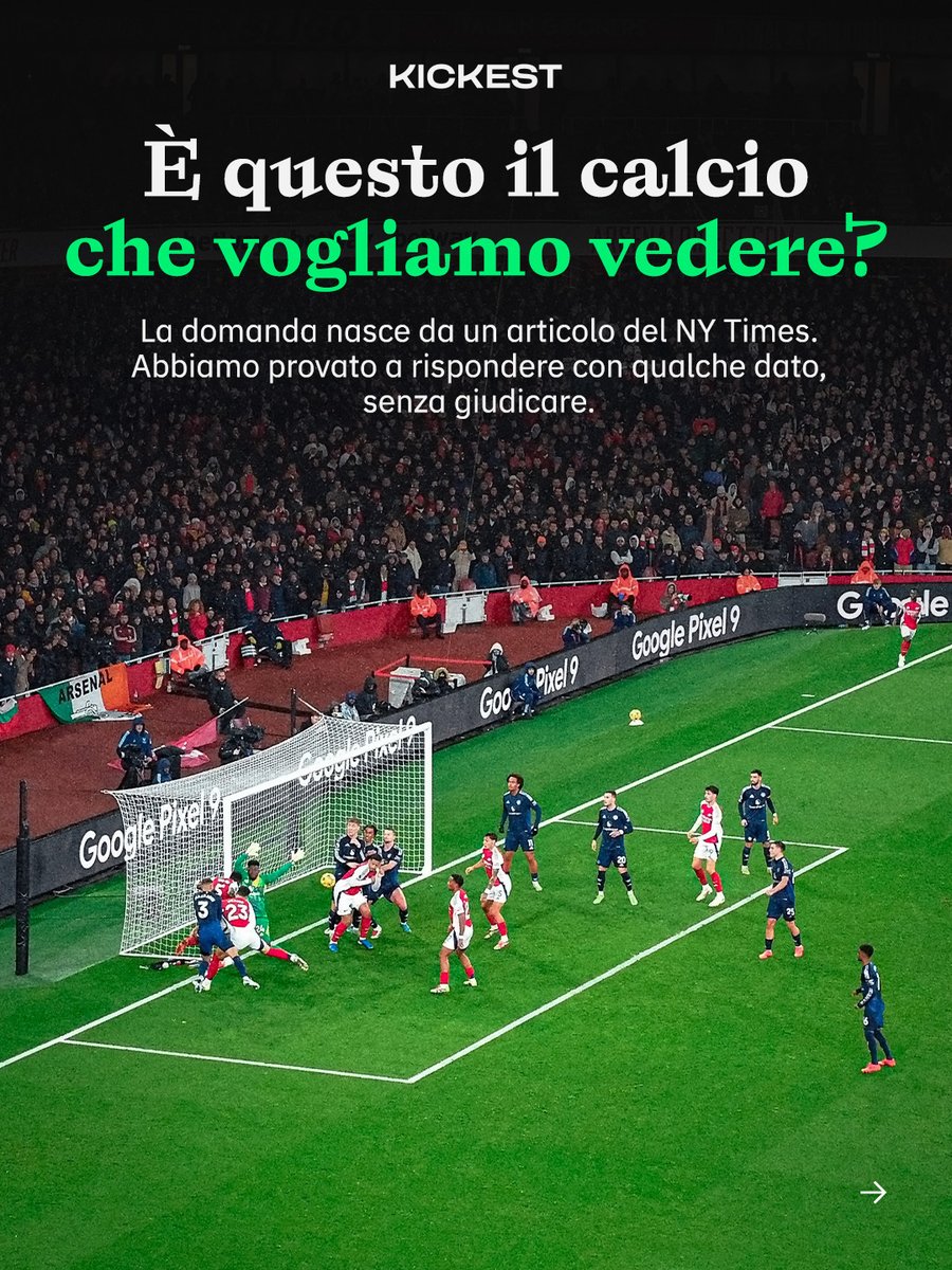 Kickest_it's tweet photo. Visto che si sta parlando molto di Arsenal-Chelsea, decisa da tre gol su corner, vi riproponiamo un nostro post del 23 gennaio con alcuni numeri interessanti che riguardano anche il nostro campionato. 🔗https://t.co/Hno5r3rgWK https://t.co/kARgmmi2l0