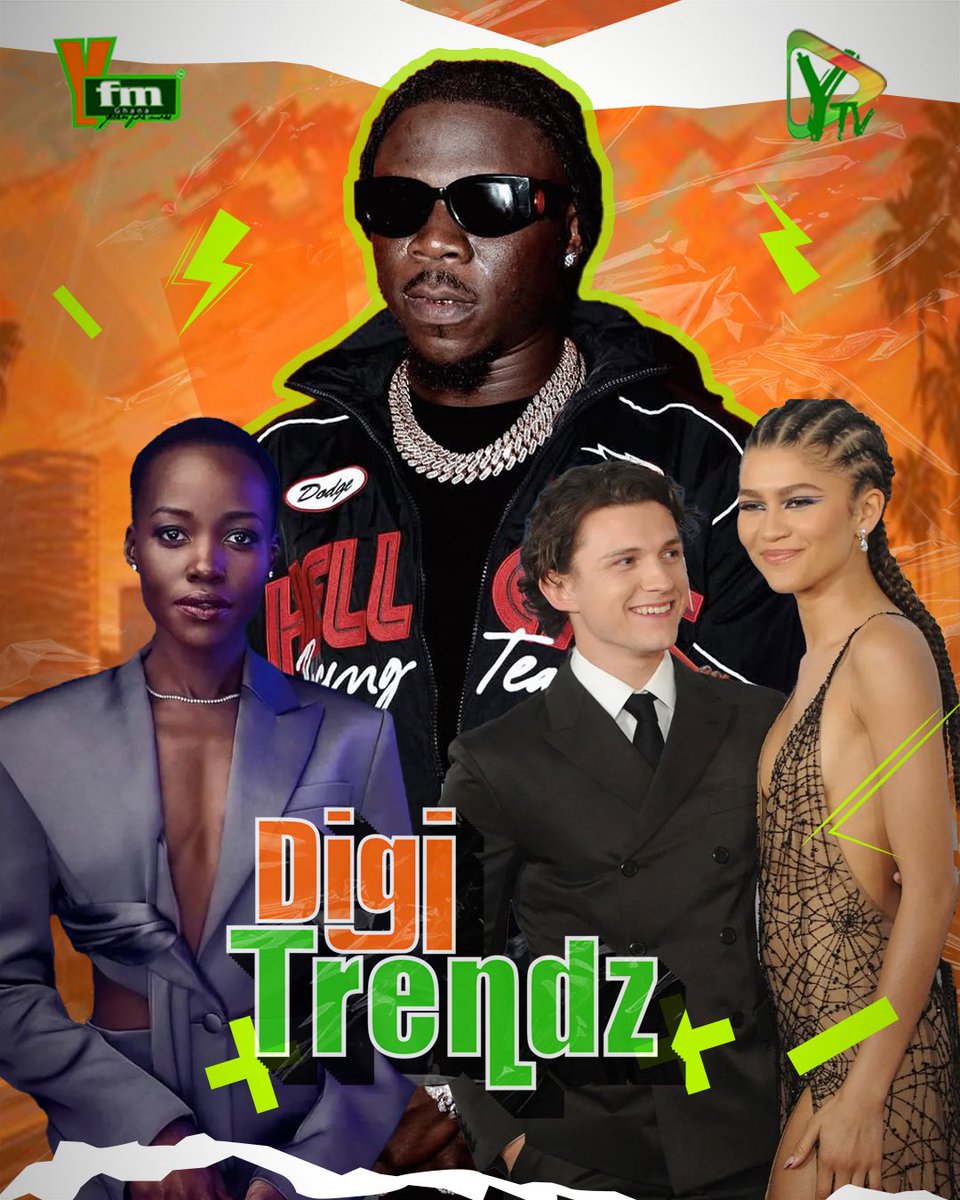 Y1079FM's tweet photo. Today on #Digitrendz we cover, lupita nyongo, Zendaya & Tom Holland, Stonebwoy and more. Voiced by @linzy__joy
#zendaya #tomholland #lupitanyongo #delroylindo https://t.co/IjIGvlmpUR