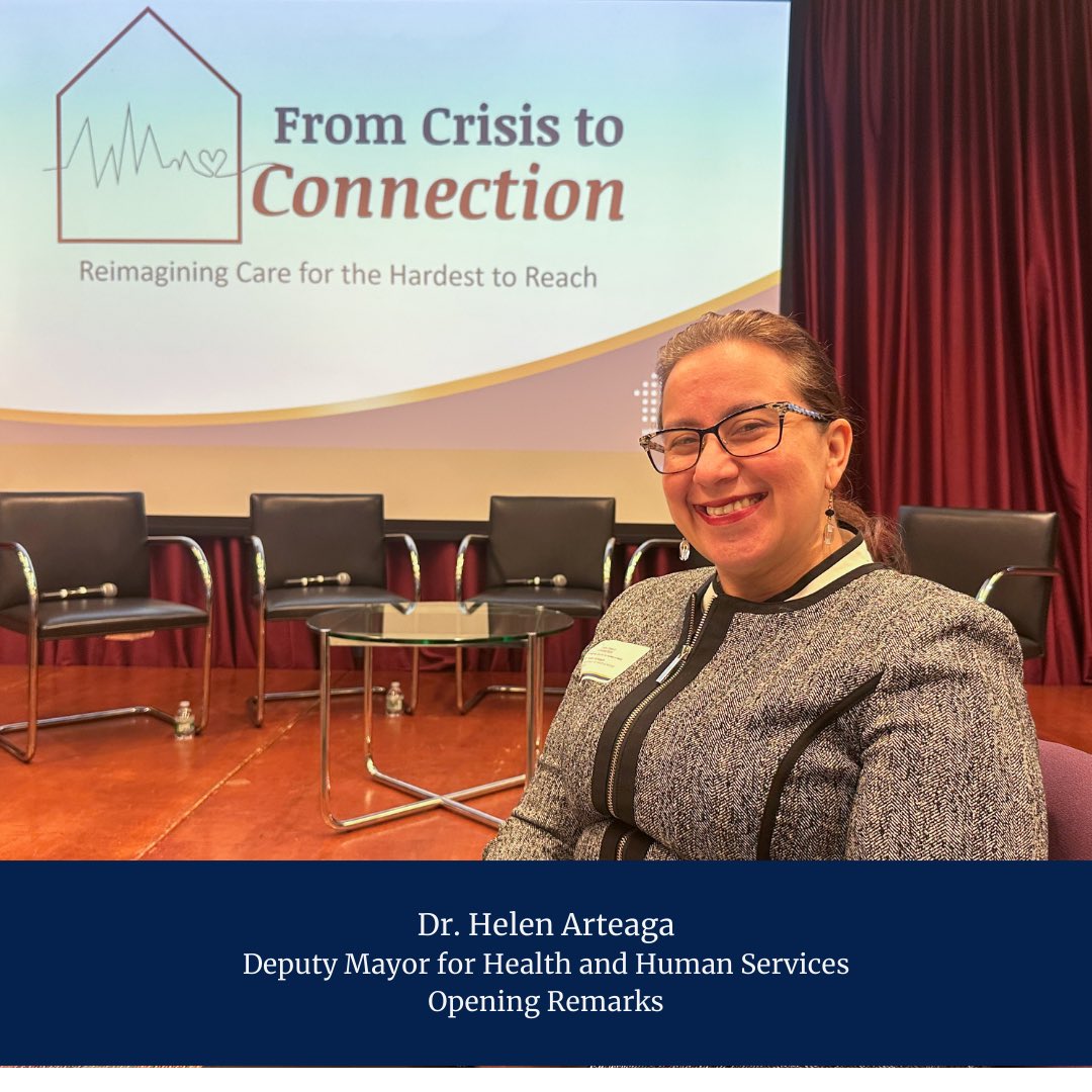 Hsunited_org's tweet image. Deputy Mayor for Health and Human Services Dr. Helen Arteaga opened HSU’s From Crisis to Connection forum on Friday.
A focused discussion on coordination across housing, health, and justice systems in NYC. #nyc #nonprofits #housing