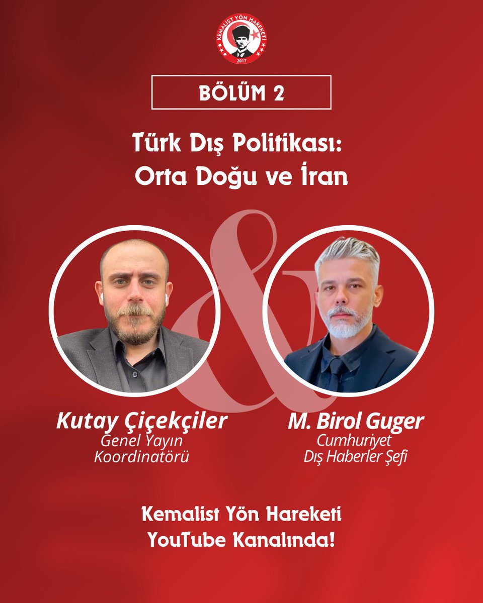 Türkiye'nin Orta Doğu ve İran stratejisi nereye evriliyor? 

Serimizin ikinci bölümünde, M. Birol Guger ile Türk Dış Politikası'nın sıcak gündemini ve bölgesel dengeleri masaya yatırdık. Kritik analizler ve jeopolitik değerlendirmeler için bölümü kaçırmayın. İyi seyirler!