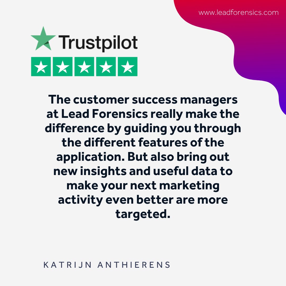 Lead Forensics tweet media