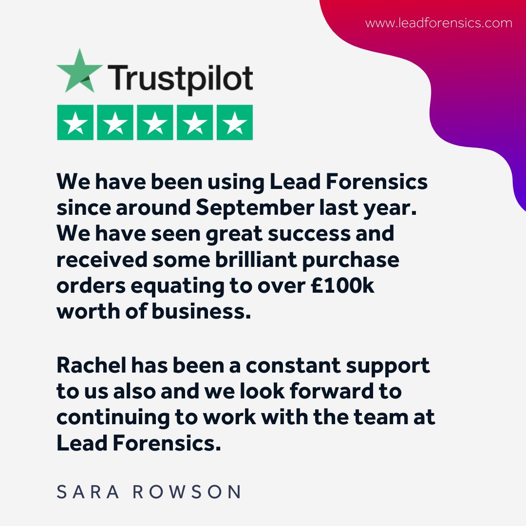 Lead Forensics tweet media