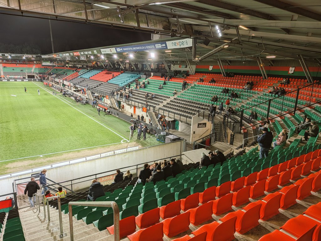 unia_berlin's tweet image. 28.02.2026 NEC Nijmegen - Fortuna Sittard 2:3, Eredivisie NL(1), Stadion der Goffert, 12650(ca.600)

Ein Union Auswärtsspiel im Westen heißt oft auch noch ein Abendspiel in Benelux, heute ein Kick in Nijmegen...

#groundhopping #voetbal #eredivisie #NECNijmegen #fortunasittard