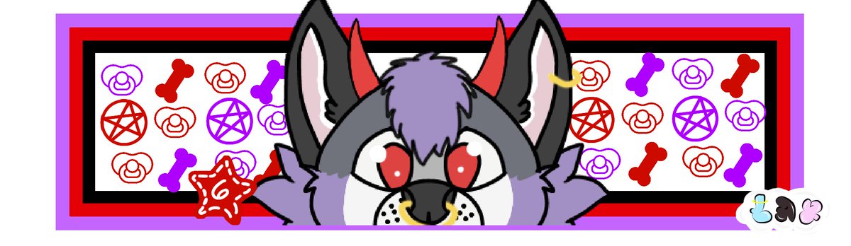 LayAngelDog's tweet photo. Peekabu Banner

⭐️All Species
⭐️Can be used as a banner and diaper tape if printed

Payment is via DollarApp or PayPal

It's $5 USD or 120 MXN

#abdl #abdlart #Babyfur #Comisions #ArtFurry https://t.co/6nrcmFY2YF