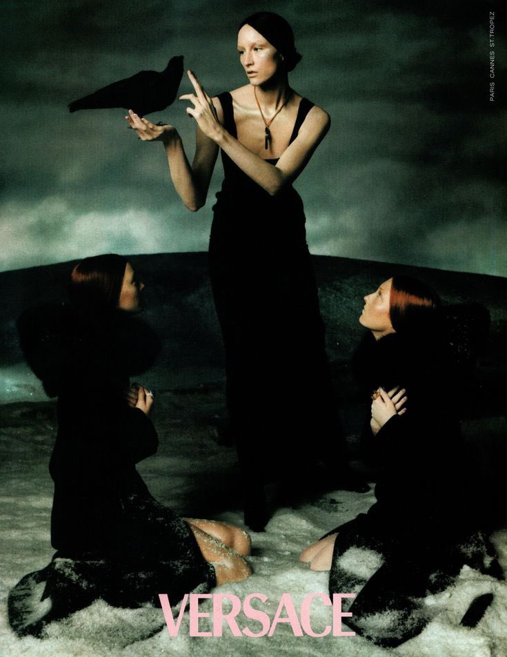 francemothers's tweet photo. Versace, Fall 1998 “Joan Of Arc” ad campaign 
photographed by Steven Meisel https://t.co/CbmSu8NMmC
