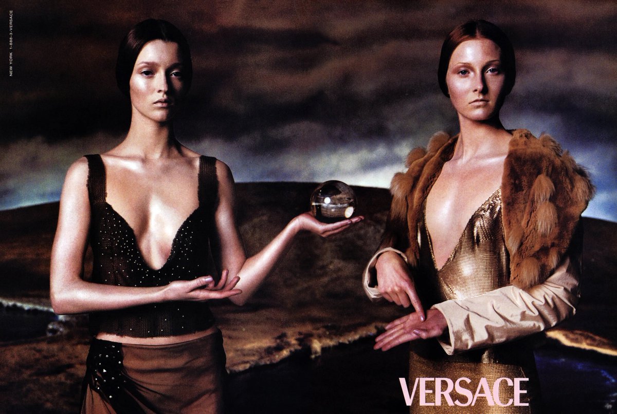 Versace, Fall 1998 “Joan Of Arc” ad campaign 
photographed by Steven Meisel