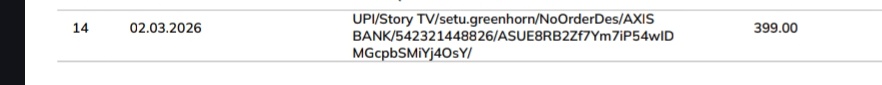 hungry_satire's tweet photo. @jagograhakjago @consumercourtin This is a stupid page called story tv, they started an autopay subscription from my account and I cancelled it immediately realizing it's not worth it. But they kept deducting my money for like 4 months. Already placed a complaint with @UPI_NPCI https://t.co/rkE238cDrw