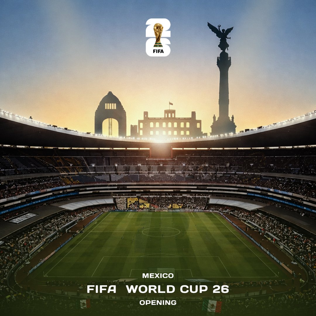 CreativoIntenso's tweet photo. ⚽ Concept Art FIFA WORLD CUP 2026 HOST CITIES | 🇲🇽 🇨🇦 🇺🇸  

#FIFAWorldCup #FIFA #conceptart https://t.co/Jrpyxis5f7