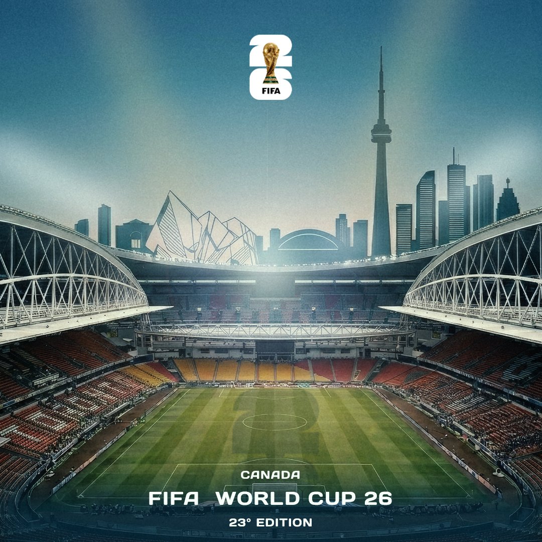 CreativoIntenso's tweet photo. ⚽ Concept Art FIFA WORLD CUP 2026 HOST CITIES | 🇲🇽 🇨🇦 🇺🇸  

#FIFAWorldCup #FIFA #conceptart https://t.co/Jrpyxis5f7