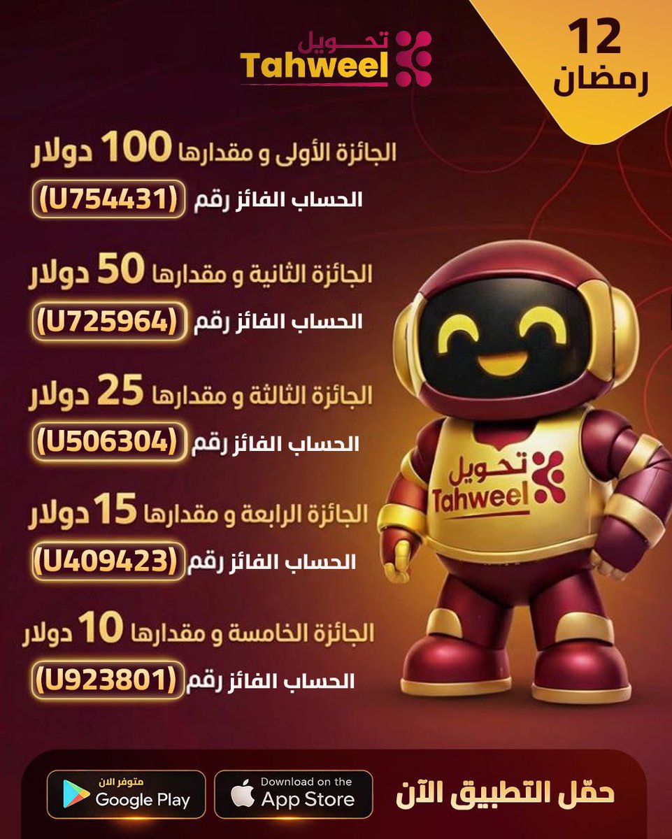 Tahweel.io tweet media