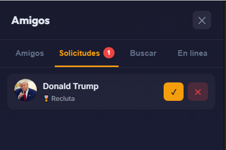 unidosxsatoshi's tweet photo. Esto me hizo el dia!
Tengo una solicitud de amistad de @realDonaldTrump dentro del juego #Satoshiplayroom
Sera que el señor tendra tiempo para una mano de poker o domino!
#bitcoingame #satsgame #Bitcoin https://t.co/UDE39KNISO