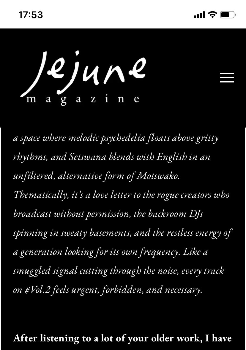 NEW ARTICLE OUT NOW 📰🗞️🚨

jejunemagazine.com/home/meccamind…