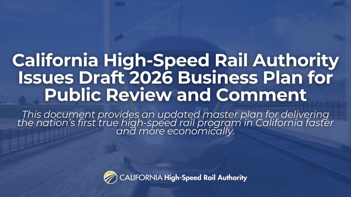 CA High-Speed Rail 🚄💨 tweet media
