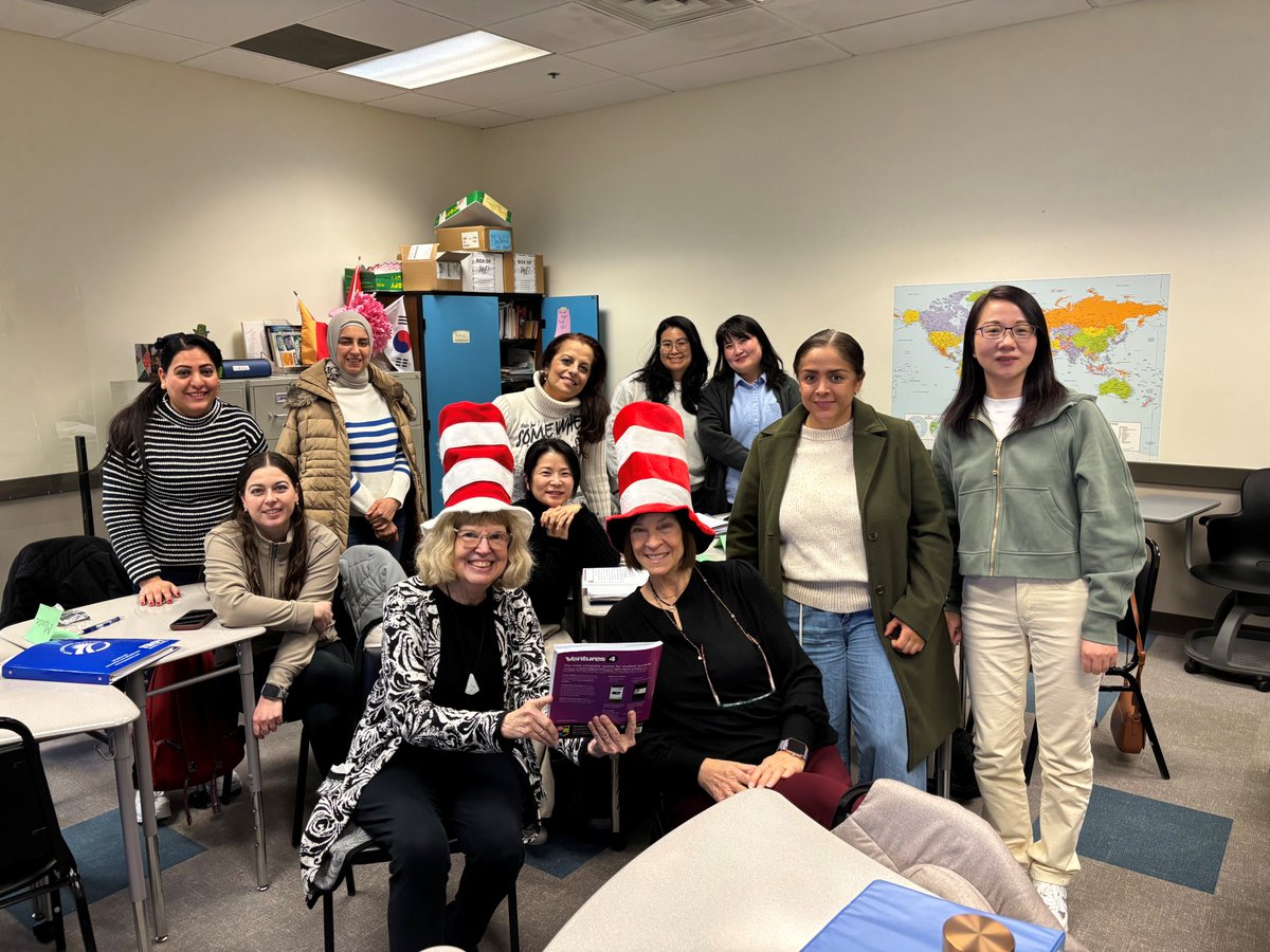 troyceonline's tweet photo. Oh, the words we will learn and the places we’ll go! - Happy Birthday Dr. Seuss! Students in ESL celebrated Dr. Seuss as well as March is Reading Month with Teacher Nancy and Teacher Ann Marie! https://t.co/RDC9IOknVs